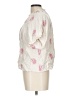 Solitaire Ivory Short Sleeve Blouse Size L - photo 5