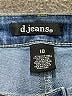d.jeans Solid Blue Jeans Size 10 - photo 7