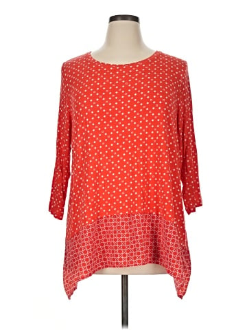 Croft & Barrow 3/4 Sleeve Blouse (view 1)