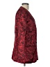 Villager 100% Polyester Paisley Red Blazer Size 10 - photo 4