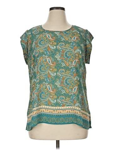 DR2 Short Sleeve Blouse (view 1)