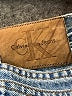 Calvin Klein Blue Denim Shorts Size 12 - photo 4