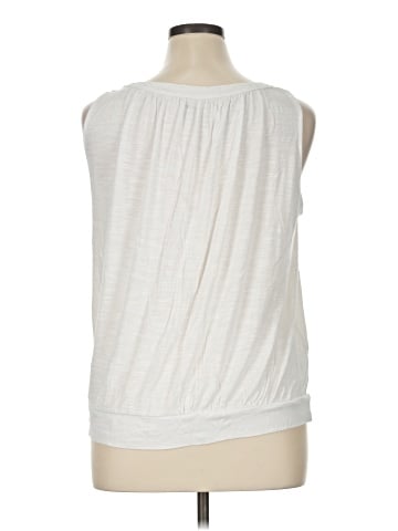 Ann Taylor LOFT Outlet Sleeveless T-Shirt (view 2)