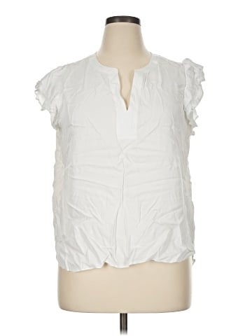 Rose + Olive Sleeveless T-Shirt (view 1)