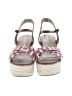 Bamboo Stripes Pink Wedges Size 6 1/2 - photo 2