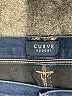 Curve Appeal Solid Blue Jeans Size 16 - photo 7