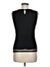 Banana Republic 100% Polyester Black Sleeveless Top Size Med Petite - photo 2