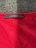 Esprit Red Short Sleeve Top Size 6 - photo 4