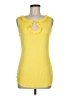 Max Studio Yellow Sleeveless T-Shirt Size M - photo 1