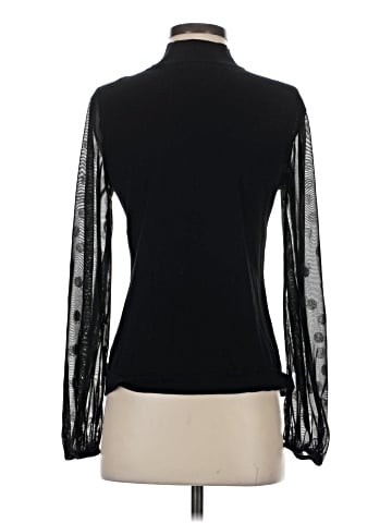 August Silk Turtleneck Sweater (view 2)