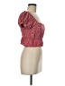 Sim & Sam 100% Rayon Red Short Sleeve Top Size M - photo 4