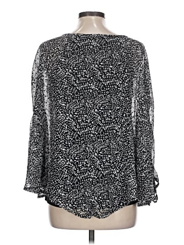 NY Collection Long Sleeve Blouse (view 2)