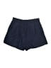 H&M Solid Blue Shorts Size 6 - photo 1