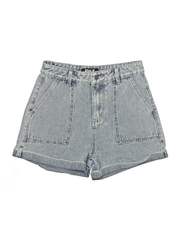 Blue B Denim Shorts (view 1)