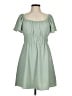 Altar'd State 100% Polyester Solid Green Casual Dress Size M - photo 1