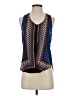 Fun2Fun 100% Polyester Blue Sleeveless Blouse Size S - photo 1