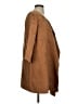 H&M 100% Polyester Brown Coat Size 4 - photo 4