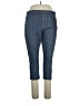 Elle Polka Dots Blue Casual Pants Size XL - photo 1