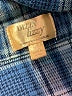 Dizzy Lizzy 100% Cotton Plaid Blue Long Sleeve Button-Down Shirt Size XL - photo 7