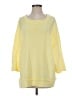 Easel 100% Cotton Yellow Pullover Sweater Size S - photo 1
