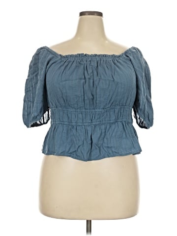 a.n.a. A New Approach Short Sleeve Top (view 1)