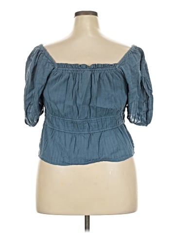a.n.a. A New Approach Short Sleeve Top (view 2)