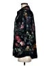 Soft Surroundings 100% Polyester Floral Black Long Sleeve Blouse Size M (petite) - photo 5