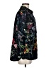 Soft Surroundings 100% Polyester Floral Black Long Sleeve Blouse Size M (petite) - photo 4