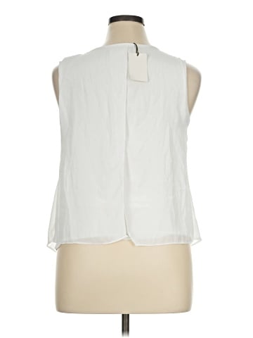 Green Envelope Sleeveless Blouse (view 2)