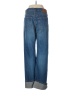 Point Sur 100% Cotton Chevron-herringbone Blue Jeans Size 27 waist - photo 2