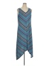 Apt. 9 Chevron-herringbone Blue Casual Dress Size XL - photo 1