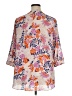 Rose + Olive 100% Polyester Floral Pink 3/4 Sleeve Blouse Size 1X - photo 2
