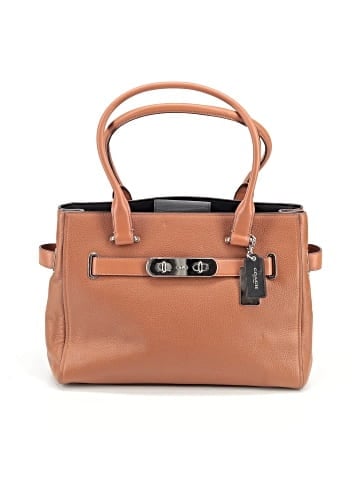 Coach Leather Satchel (view 1)