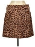 Crescent Animal Print Brown Casual Skirt Size M - photo 2