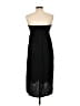 Old Navy 100% Cotton Solid Black Casual Dress Size L - photo 2