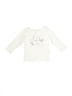 Carter's 100% Cotton Ivory 3/4 Sleeve T-Shirt 6-9 MO / 9 MO - photo 1