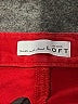 Ann Taylor LOFT Color Block Red Jeans Size 00 - photo 7