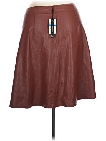 Robert Rodriguez Faux Leather Skirt (view 2)