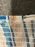 Roxy 100% Cotton Stripes Blue Cocktail Dress Size XS - photo 7