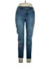 Bandolino Floral Blue Jeans Size 14 - photo 1