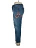 Bandolino Floral Blue Jeans Size 14 - photo 5