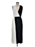 Equipment Color Block Gray Black Cocktail Dress Size 6 - photo 1
