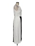 Equipment Color Block Gray Black Cocktail Dress Size 6 - photo 4