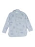Zara Print Blue Long Sleeve Button-Down Shirt Size 9 - 10 - photo 1