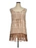 CAbi 100% Rayon Tan Sleeveless Blouse Size 14 - photo 1