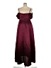 DB Studio 100% Polyester Burgundy Cocktail Dress Size 18 - photo 2