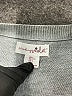 Shrinking Violet Silver Pullover Sweater Size L - photo 7