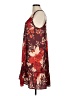 Tiny 100% Polyester Print Burgundy Casual Dress Size M - photo 5