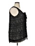 CAbi 100% Nylon Black Sleeveless Blouse Size XL - photo 4