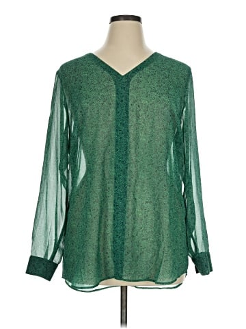 CAbi Long Sleeve Blouse (view 1)
